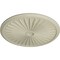 Ekena Millwork Leandros Ceiling Medallion (Fits Canopies up to 5"), 33 1/8"OD x 3 1/2"ID x 1 3/8"P, Clear Yellow CM33LECYF - alternate 3